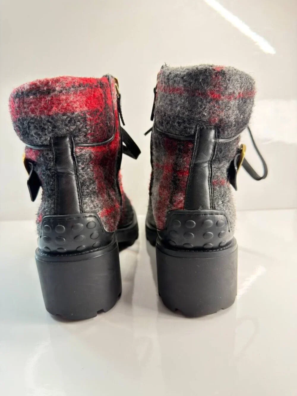 Tod’s Wool Hiking Boots – Women’s EU 38.5 / US 8 - Picture 12 of 16